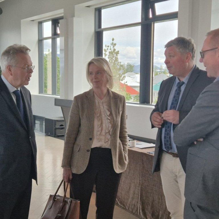 Már Guðmundsson, Guðrún Þorleifsdóttir, Ólafur Sigurðsson, Hermann Sæmundsson