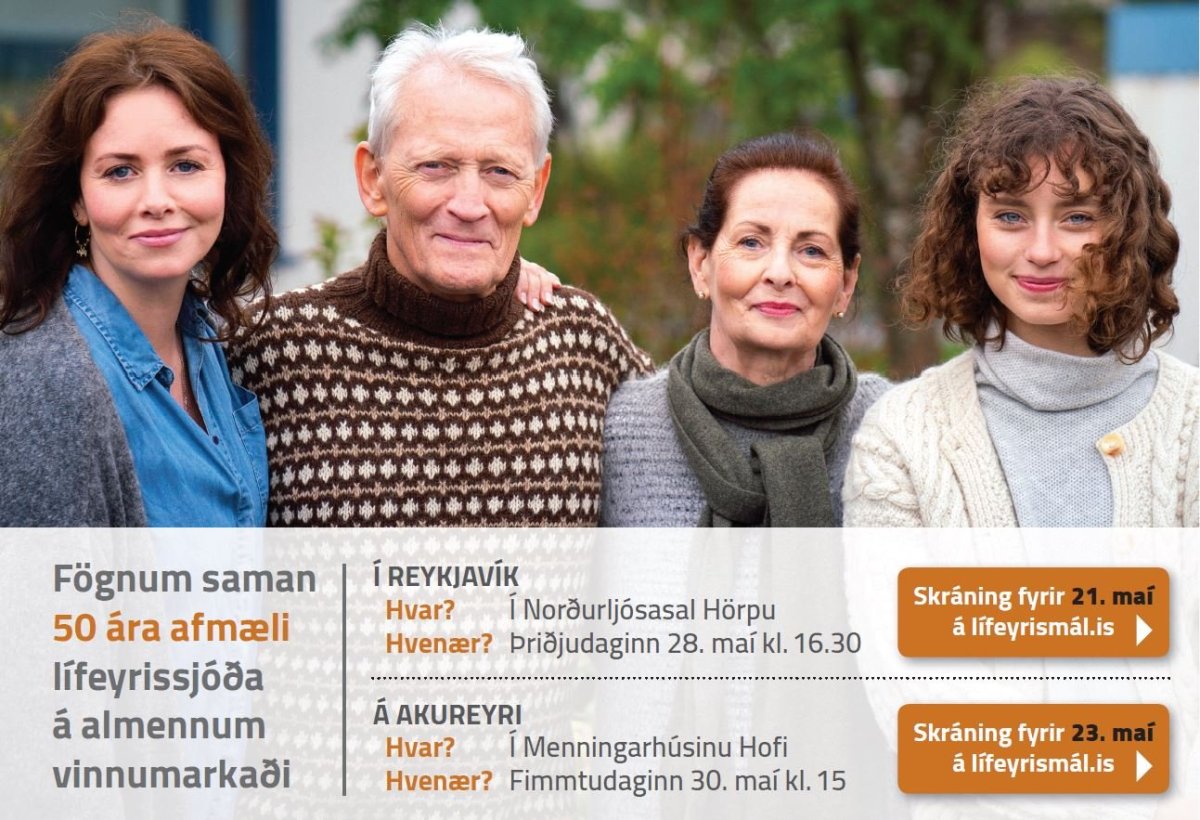 Fögnum saman 50 ára afmæli