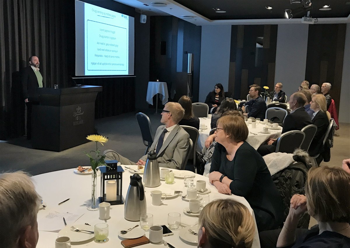 Örugg og greið gagnasamskipti lífeyrissjóða - kynning