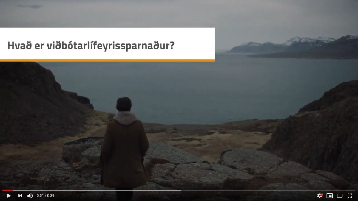 Fræðslumyndbönd um lífeyrismál aðgengileg á Youtube