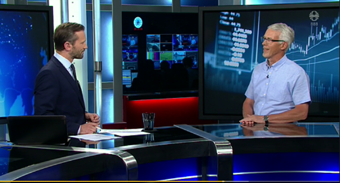 Þorbjörn Guðmundsson, stjórnarformaður Landssamtaka lífeyrissjóða í viðtali á RÚV mánudaginn 31. júl…