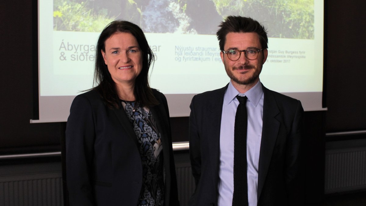 Fyrirlestur Kristján Guy Burgess um ábyrgar fjárfestingar & siðferðileg viðmið