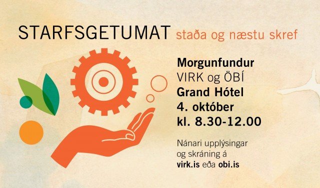 Starfsgetumat, staða og næstu skref